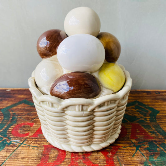 【vintage】Easter Egg Candy Dish
