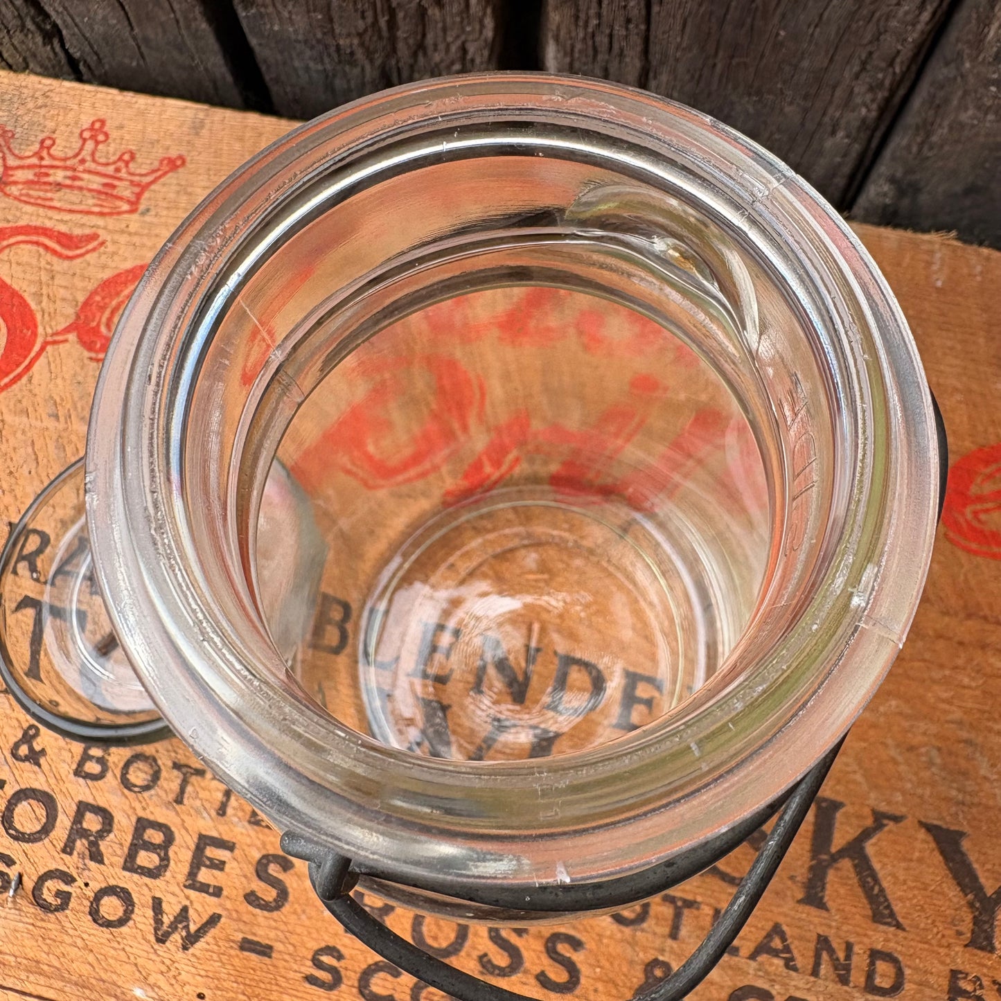 【1930s~ USA vintage】Ball glass jar