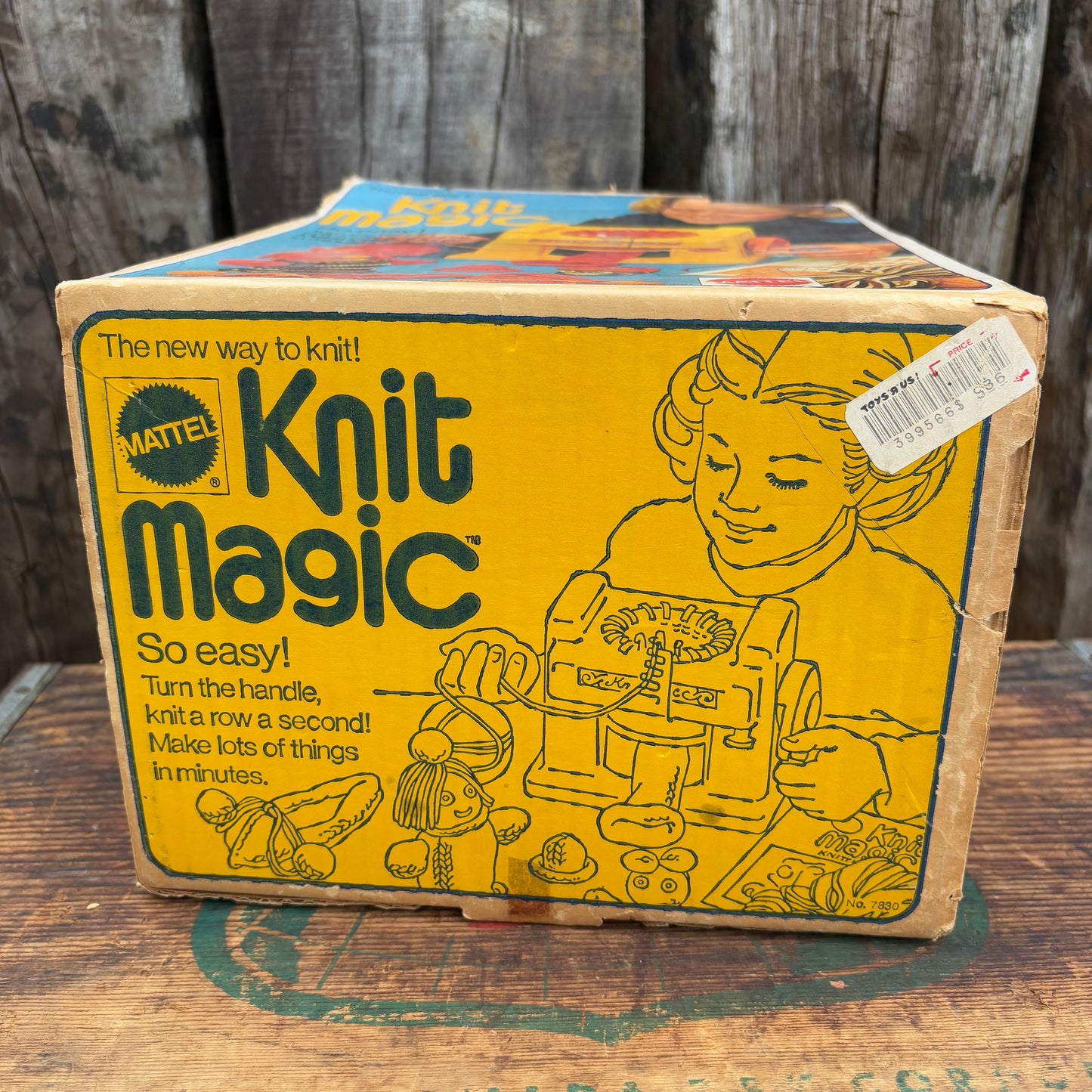 【1974 USA vintage】Mattel Knit magic