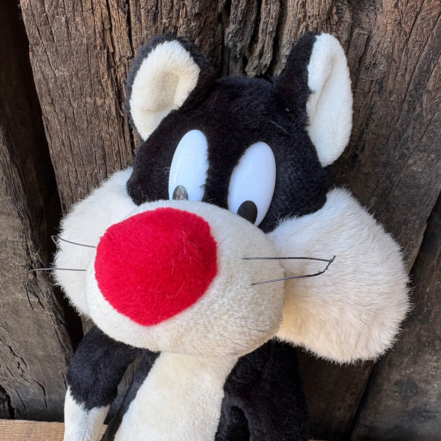 【1990s vintage】LOONEY TUNES Sylvester Plush Doll
