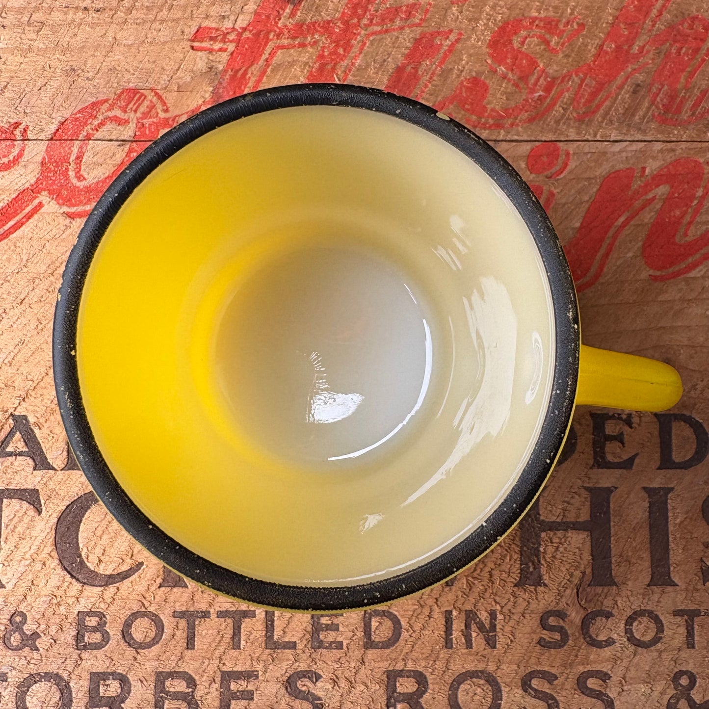 【1960s USA vintage】Fire-King Yellow