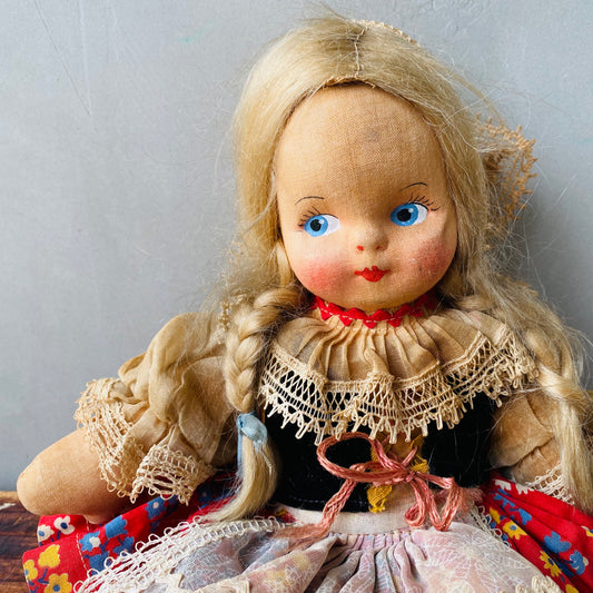 【1940s-1950s vintage】 doll