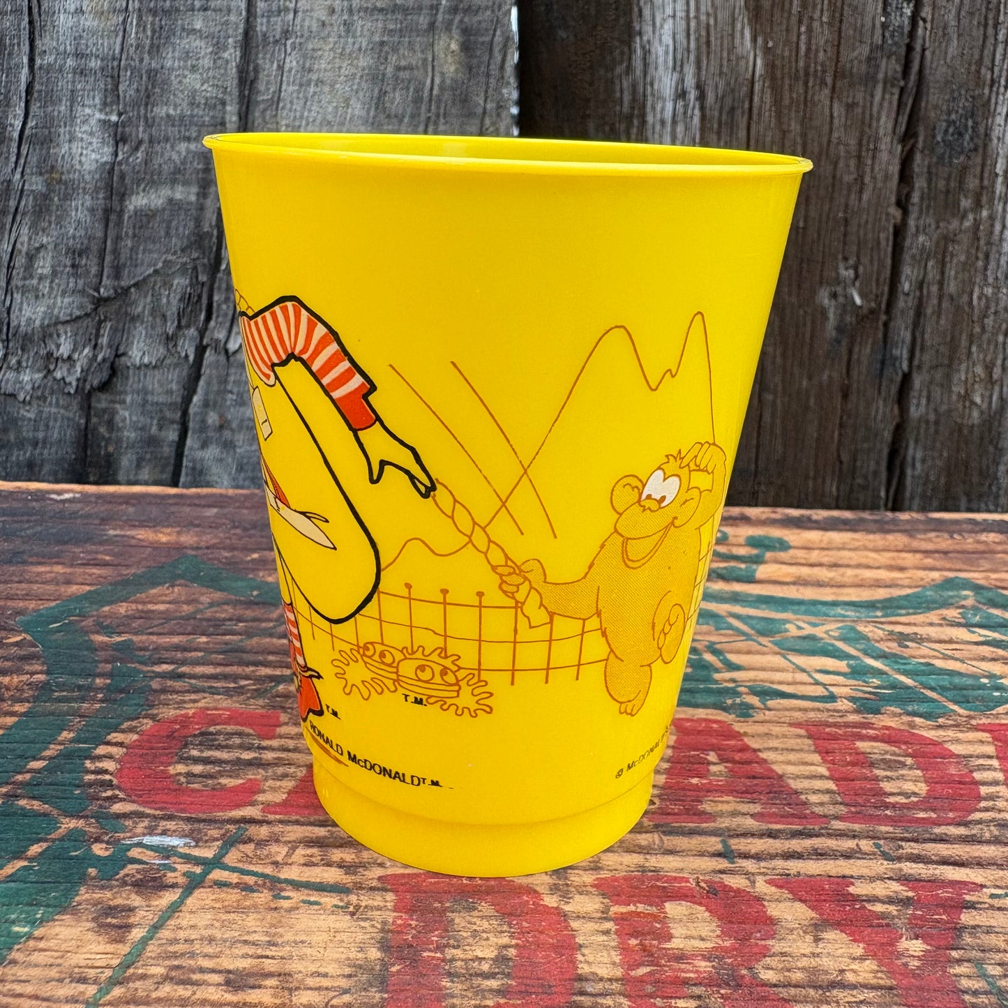 【1978 USA vintage】McDonald plastics cup