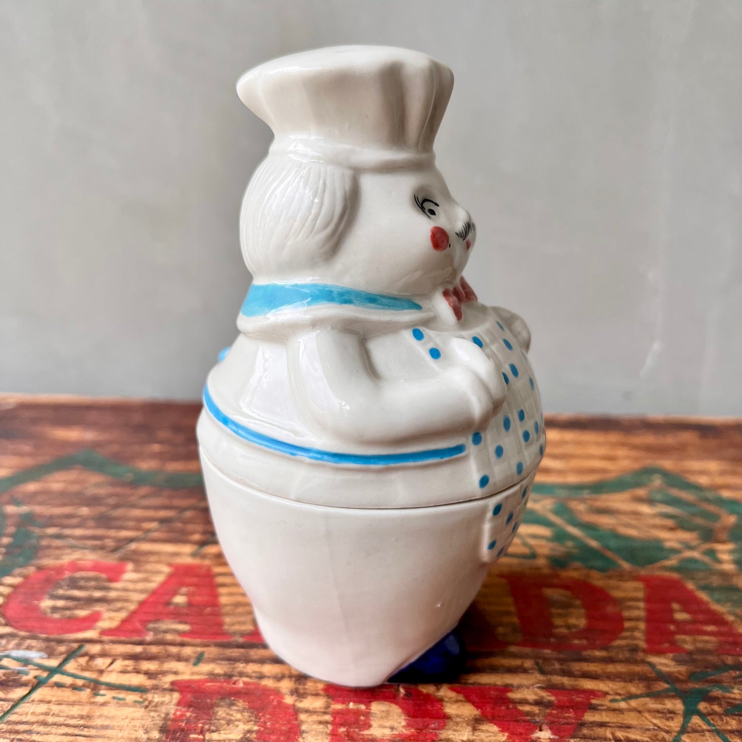 【USA vintage】Chef Ceramic Case