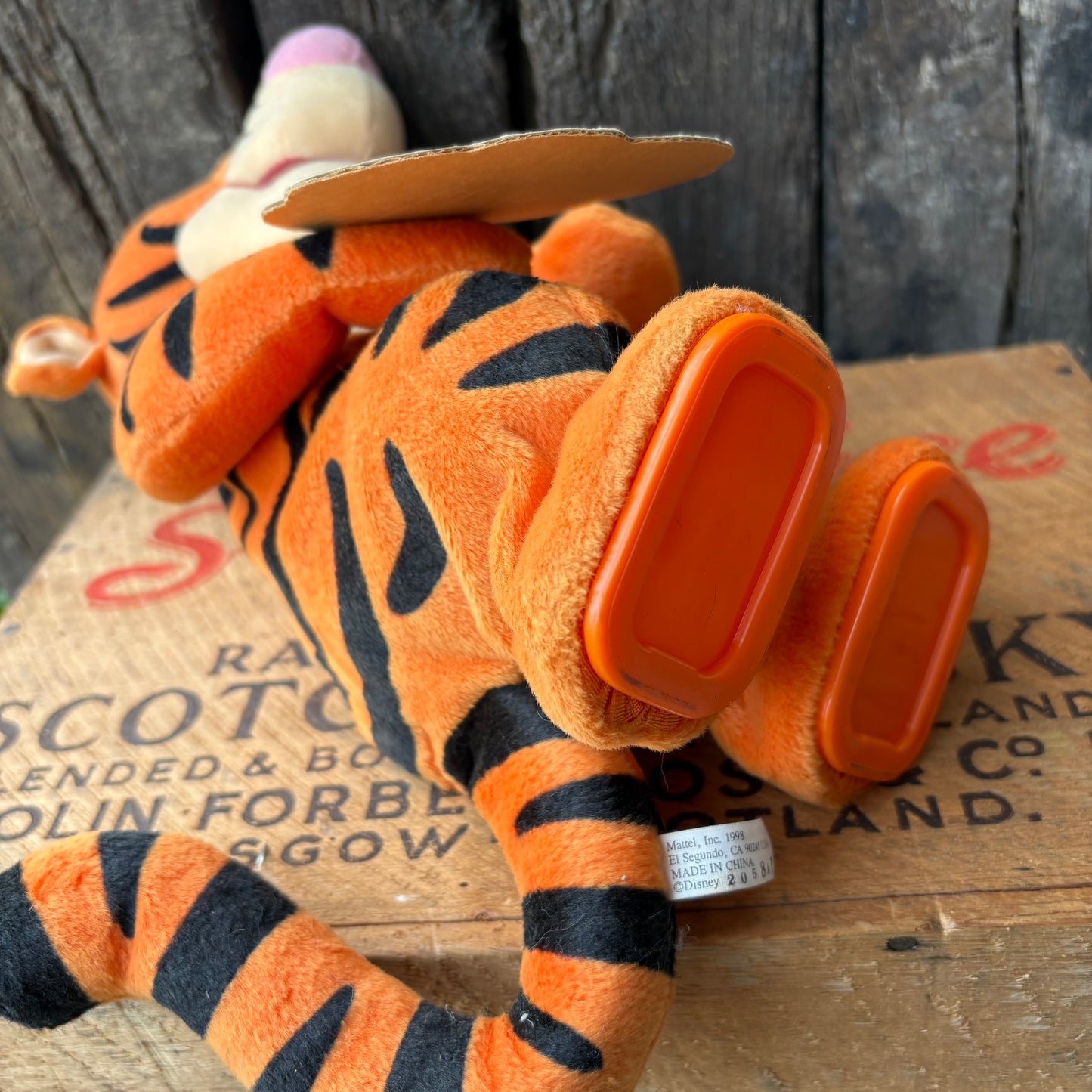 【1998】Disney Pooh Tigger Talking & Bouncing Toy