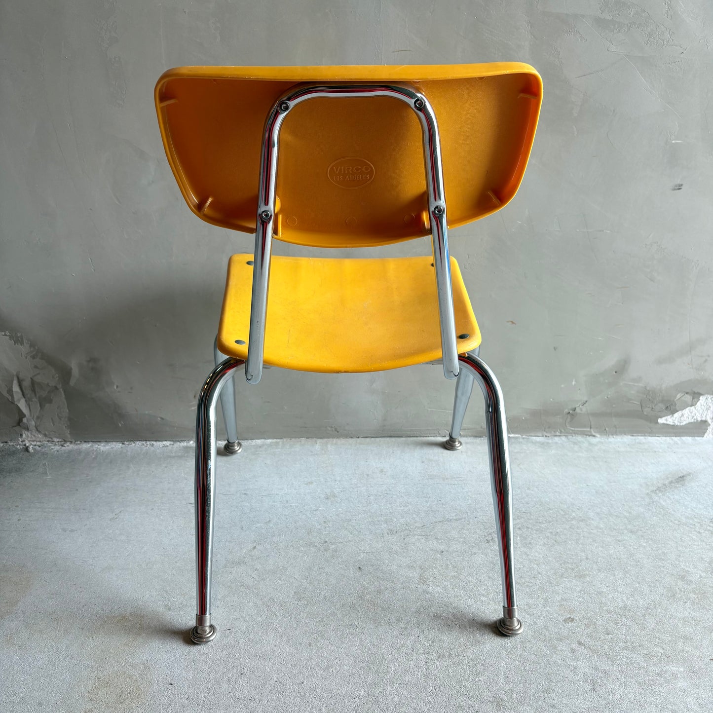 【USA vintage】VIRCO School Chair Yellow