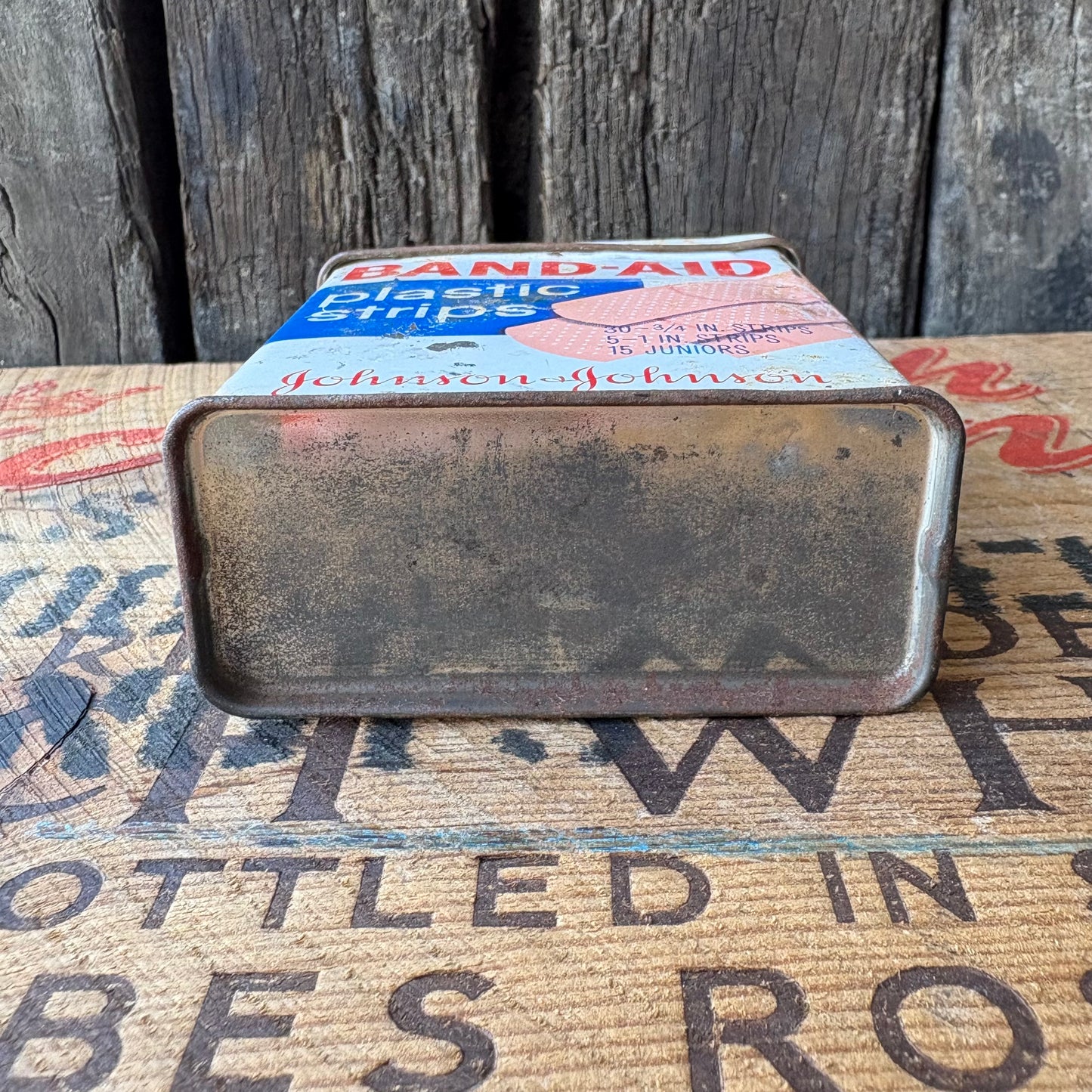 【1960s USA vintage】BAND-AID Tin Can