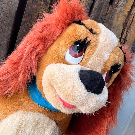 【vintage】Disney Lady and the Tramp Lady Plush Doll