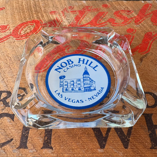 【USA vintage】advertising ashtray NOB HILLCASINO