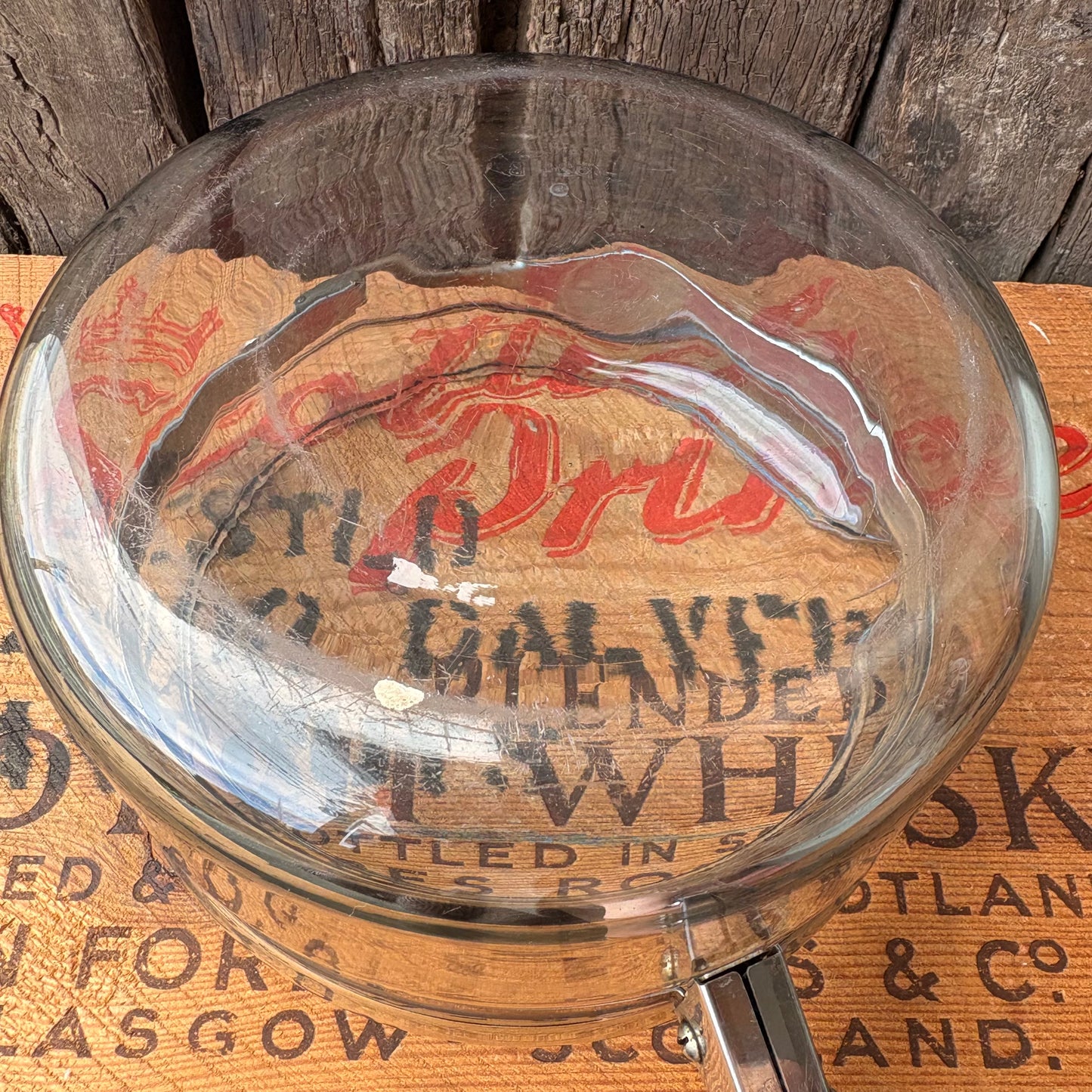 【1940s USA vintage】PYREX FLAME WARE Glass saucepan 7324-B