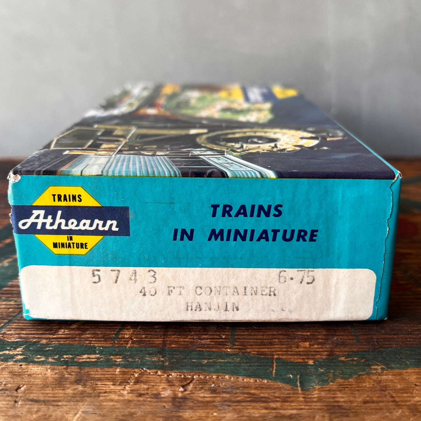 【USA vintage】ATHEARN 5743 40 FT CONTAINER 2-PACK HANJIN