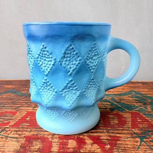 【1977- USA vintage】Fire-King Kimberley mug Blue