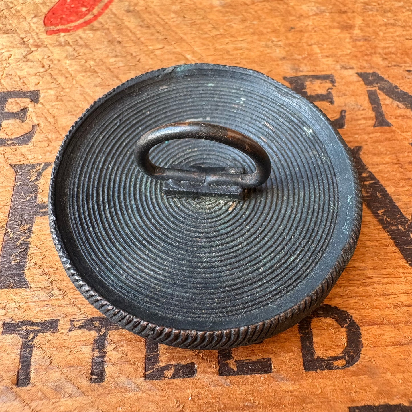 【USA vintage】CAMP ANZA BOY SCOUT Neckerchief Slide
