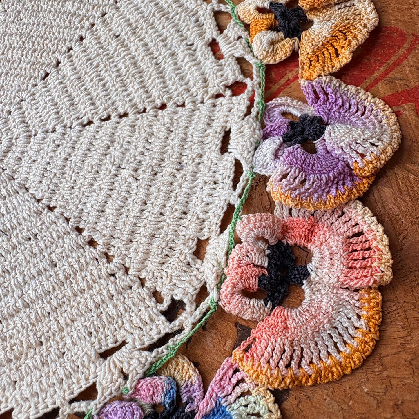【USA vintage】 lace doily