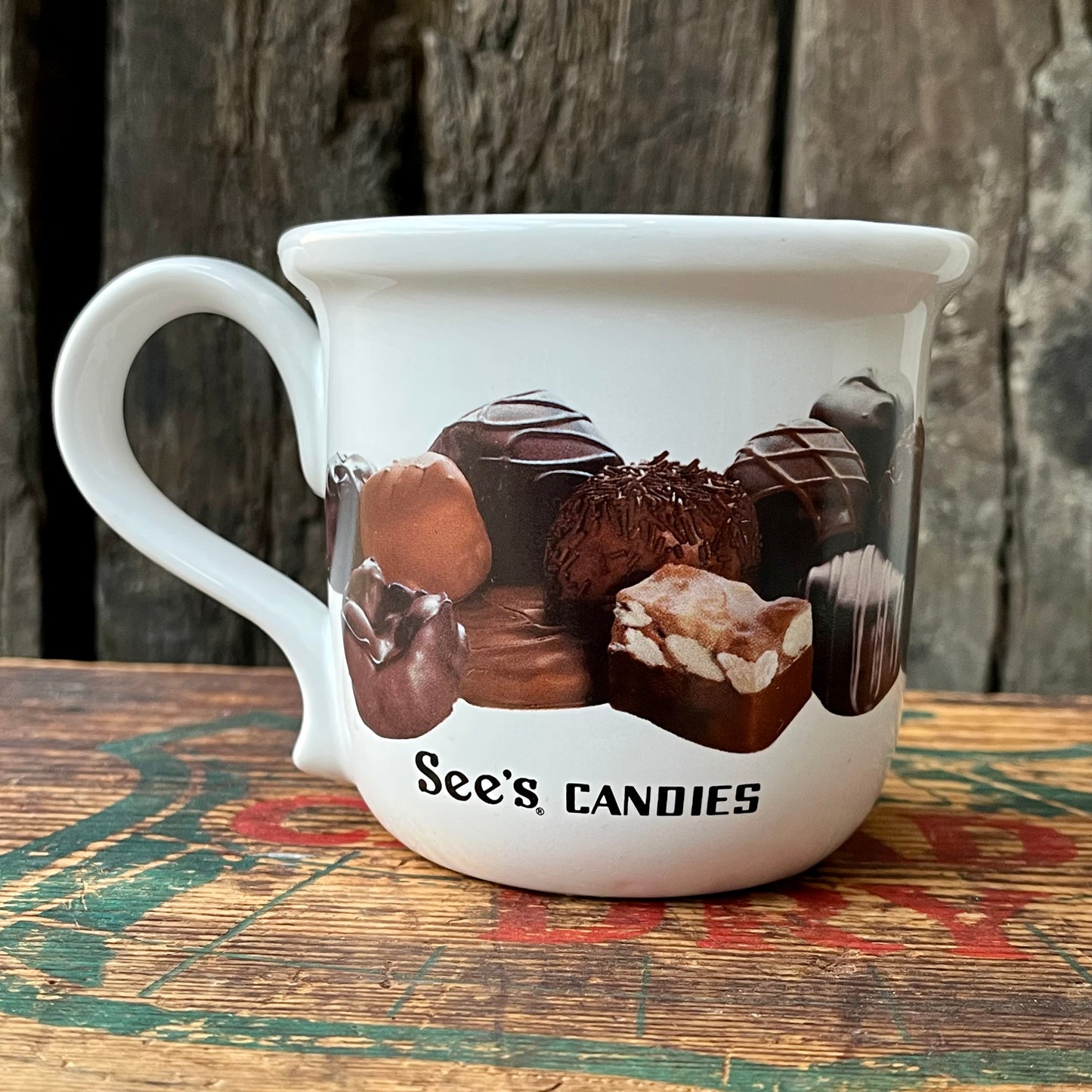 【USA vintage】See’s Candies Coffee Mug