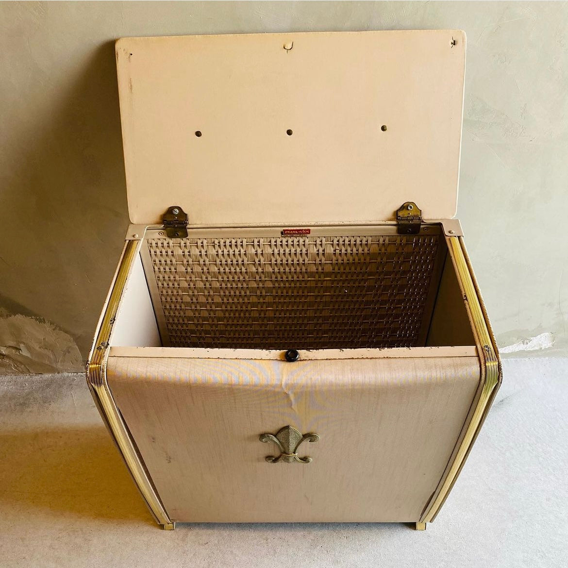 【1950s USA vintage】laundry box