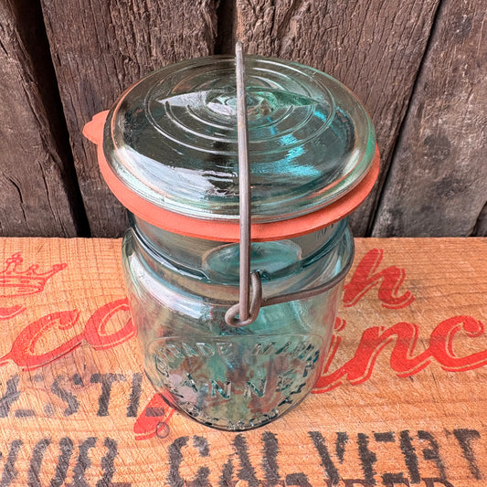 【USA vintage】BANNER WIDE MOUTH Fruit Jar