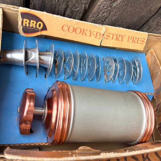【USA vintage】MIRRO Cookie Press SET