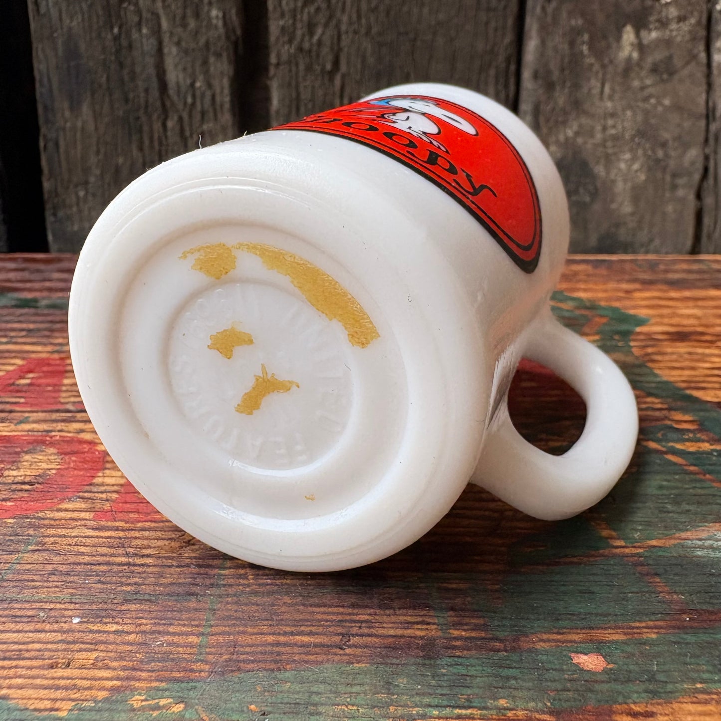 【1969 USA vintage】SNOOPY AVON bottle mug