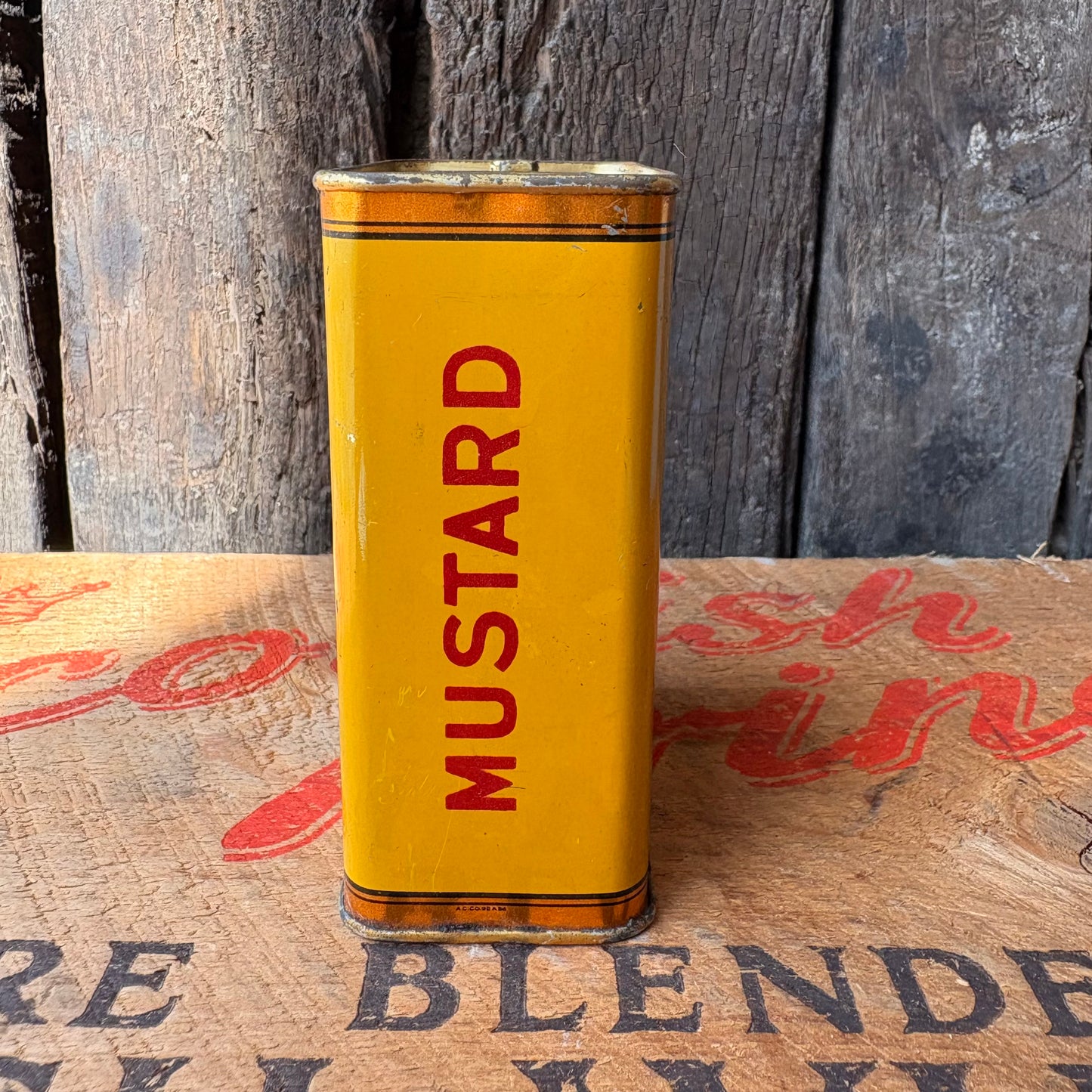 【1950s USA vintage】BEN-HUR Spice Tin Cans