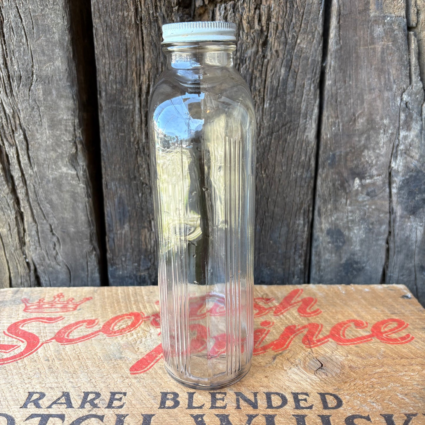 【1920s-1940s USA vintage】Owens-Illinois Duraglas Glass Bottle