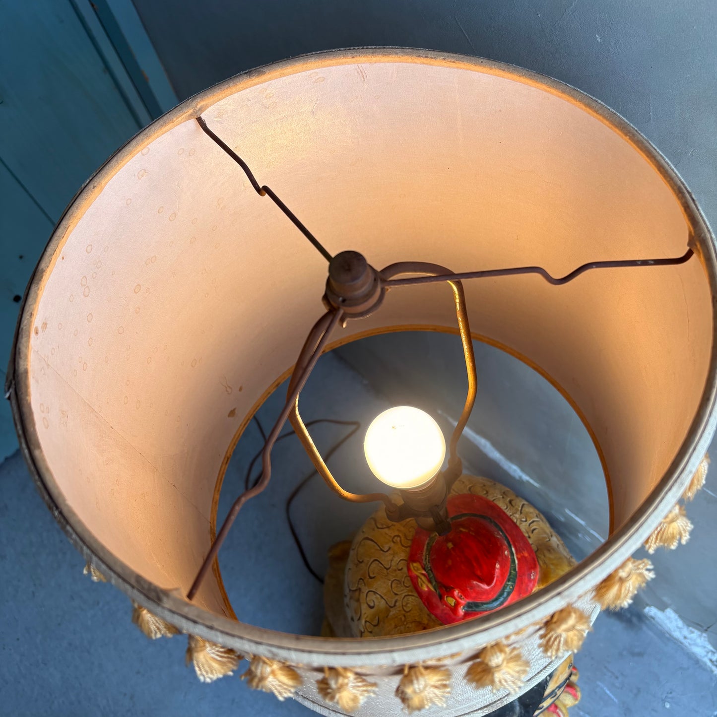 【1970s USA vintage】 YORK 70 Tiger Lamp