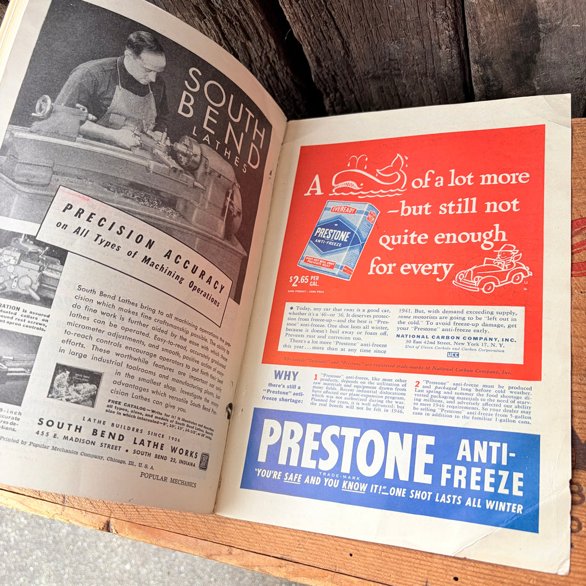 【1940s USA vintage】POPULAR MECHANICS MAGAZINE OCTOBER 1946
