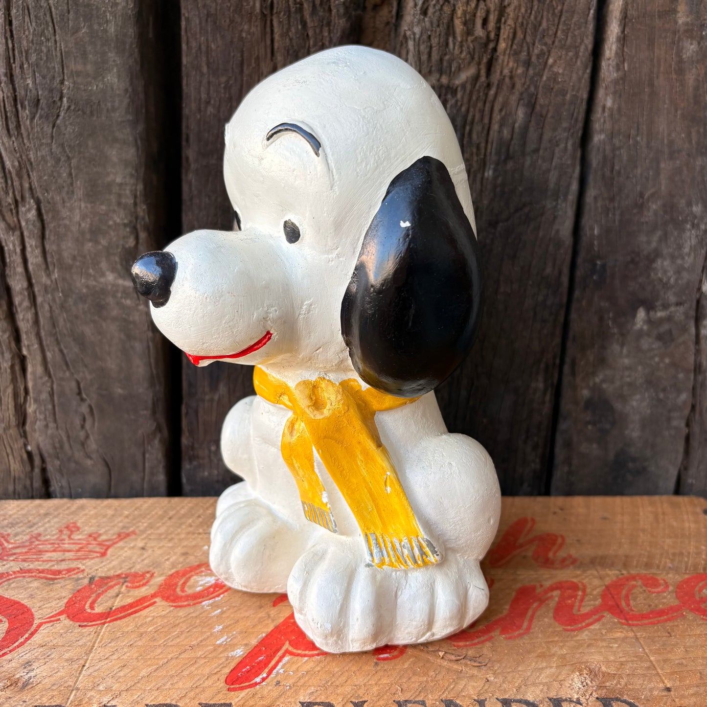 【USA vintage】 SNOOPY coin bank