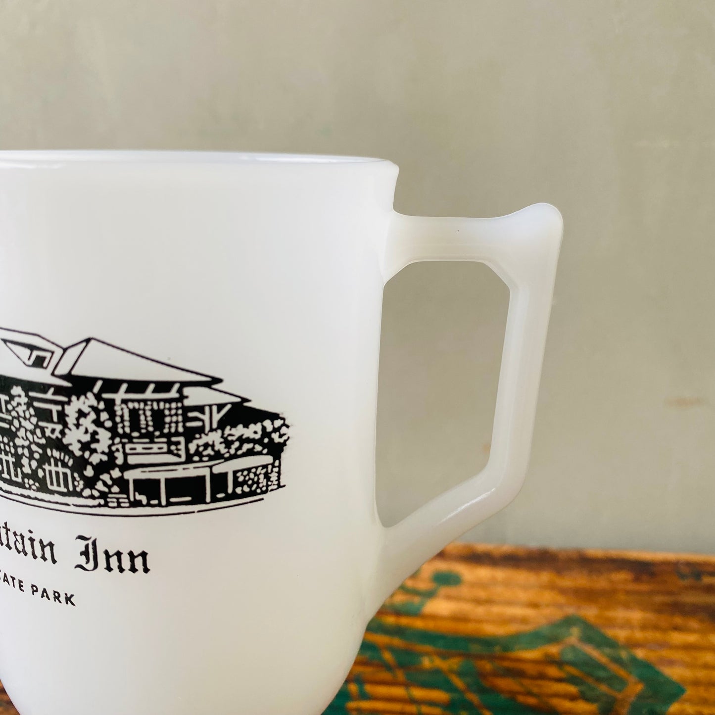 【USA vintage】federal footed mug