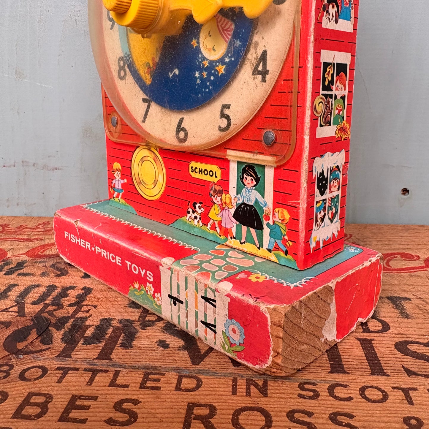 【1960s USA vintage】FISHER PRICE MusicBox