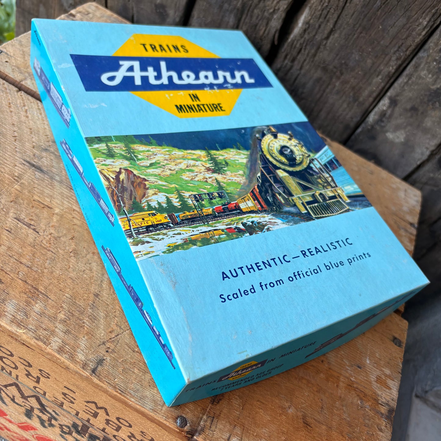 【USA vintage】Athearn APC STACK TRAIN 48’ Well Car HO Scale Kit