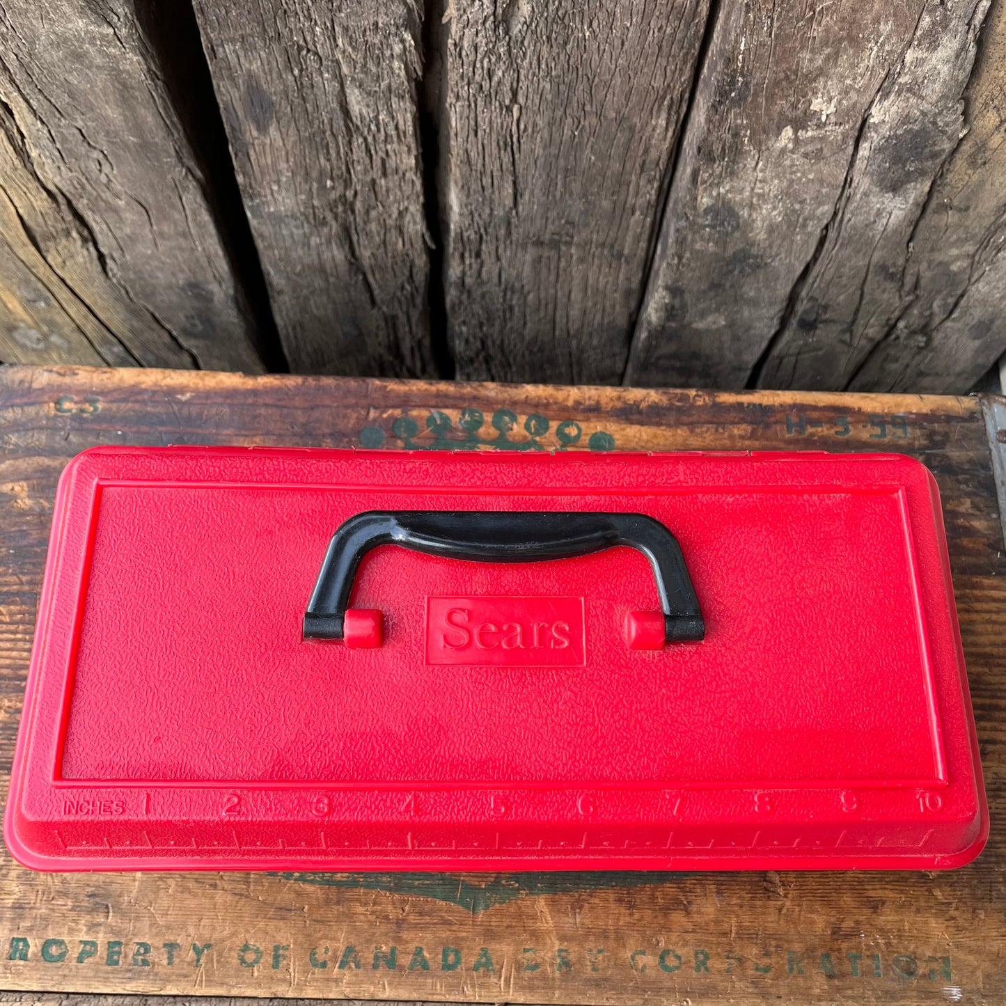 【USA vintage】Sears Tackle Box