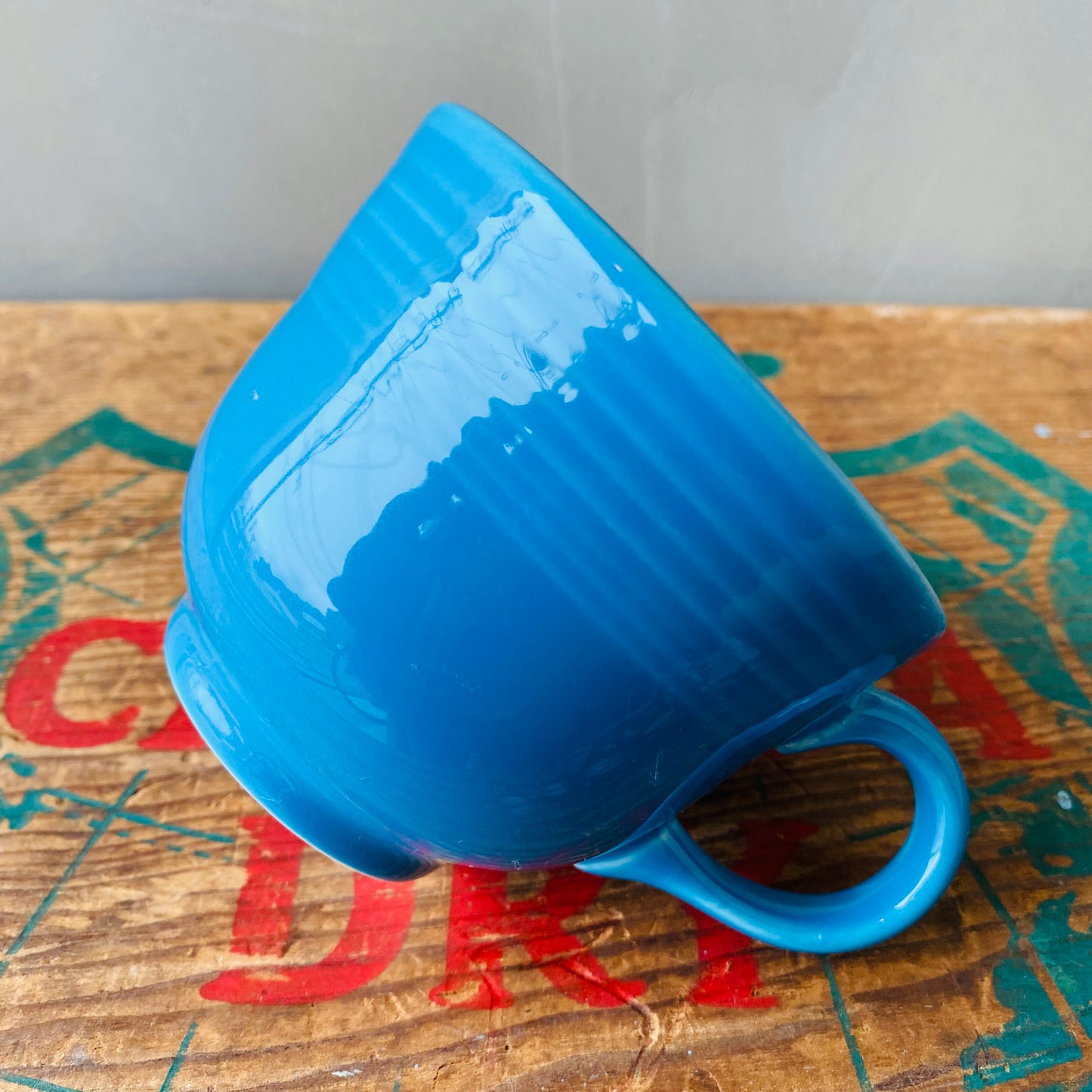 【USA vintage】FIESTA マグカップ ブルー