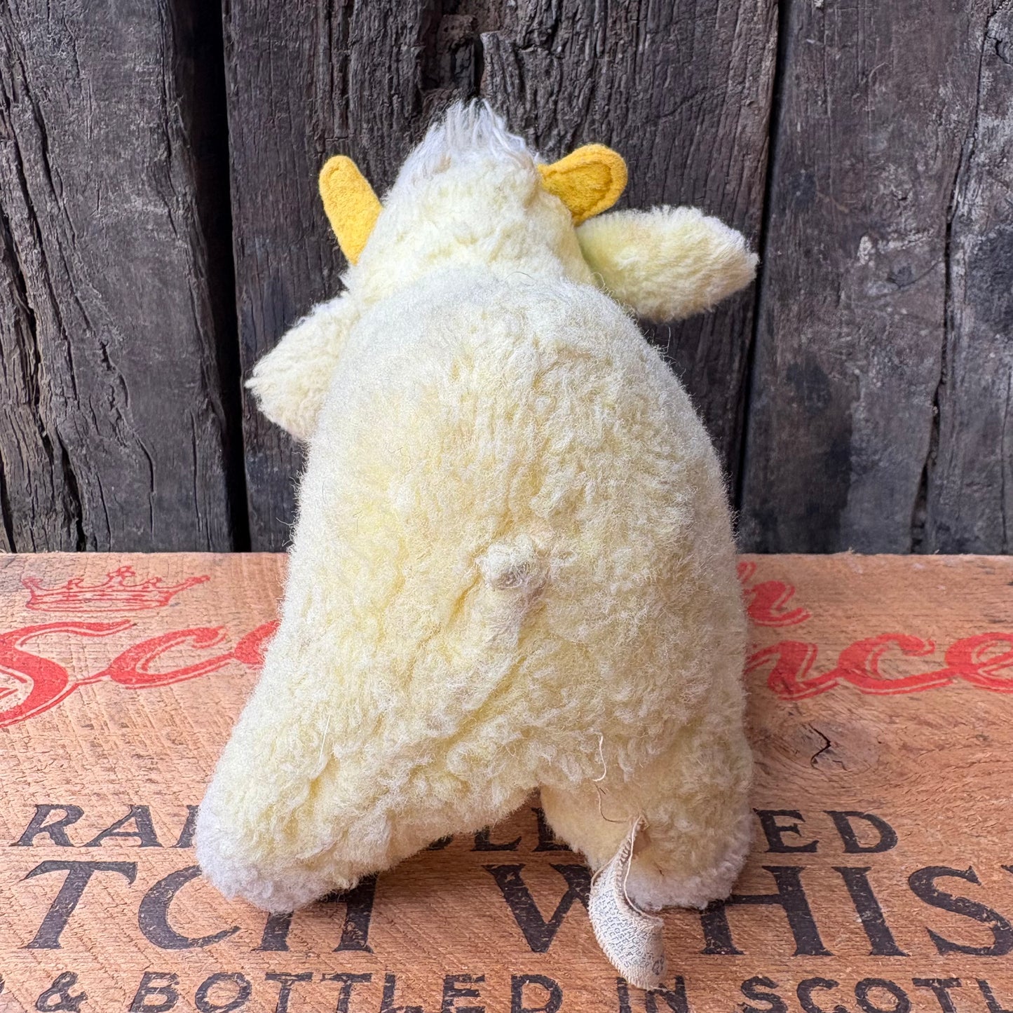 【1970s USA vintage】Eden Musical Cow Plush