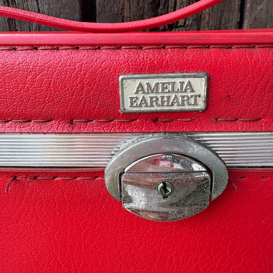 【1960s USA vintage】AMELIA EARHART train case