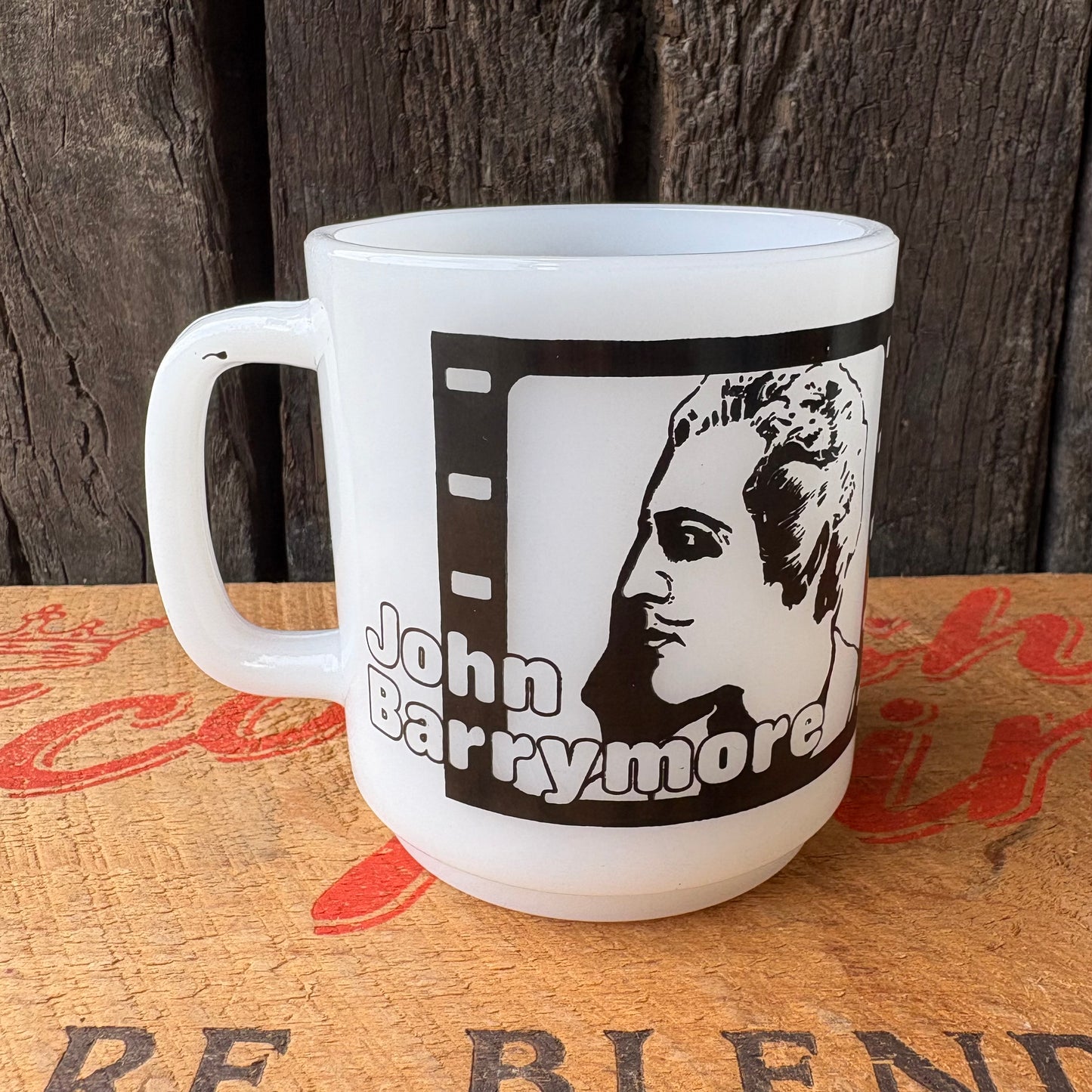 【USA vintage】Glassbake Movie Star Mug