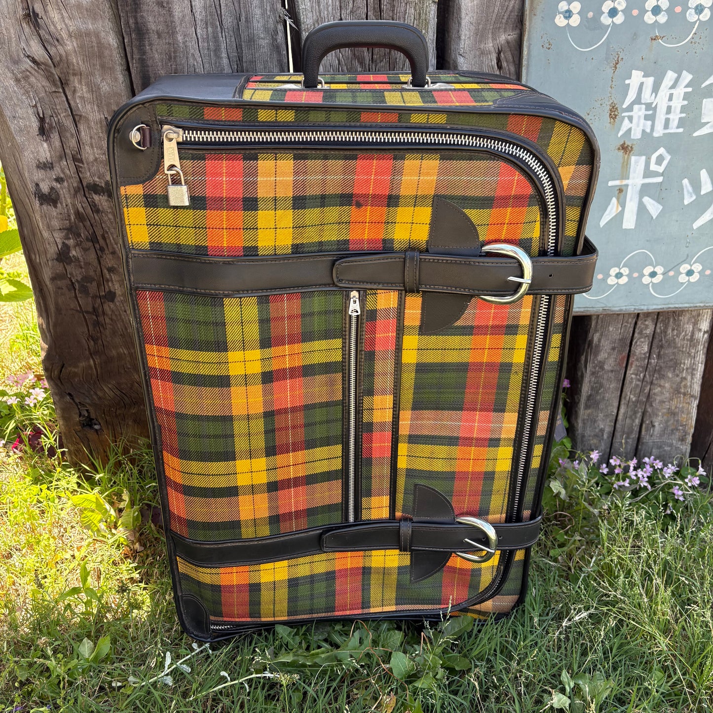 【USA vintage】Suitcase Travel Luggage Bag