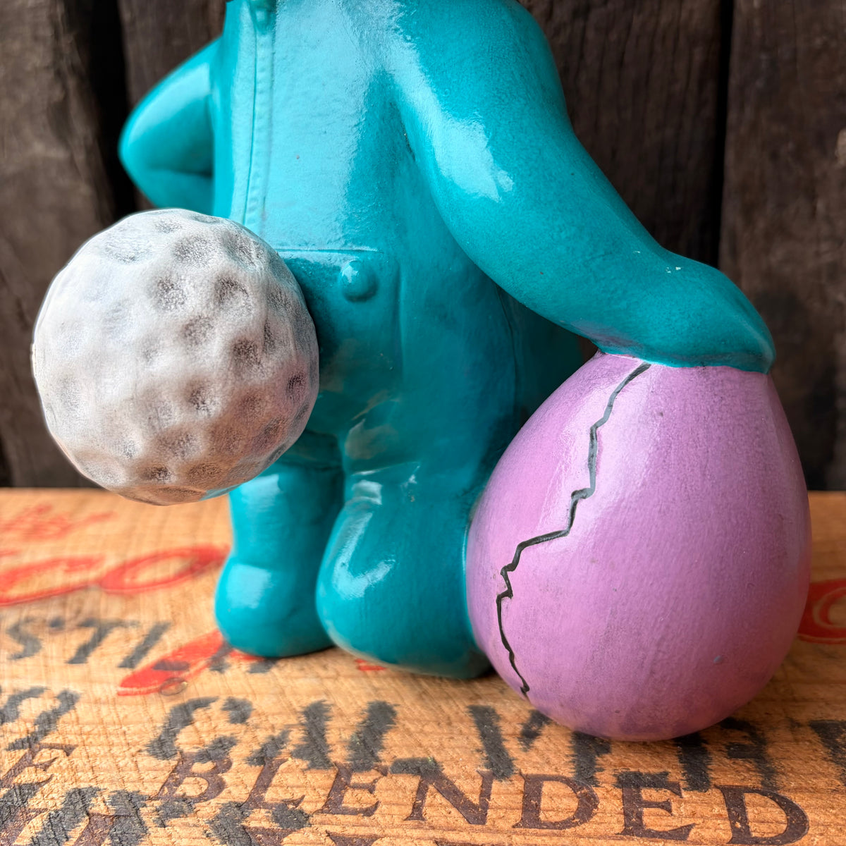 【USA vintage】Atlantic Mold Easter Bunny Ceramic Figure