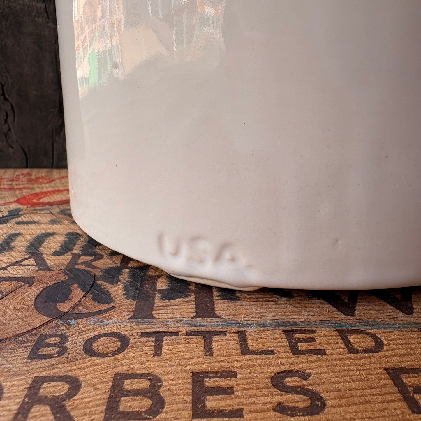 【1950s-1960s USA vintage】Cookie Moonshine Jug Cookie Jar