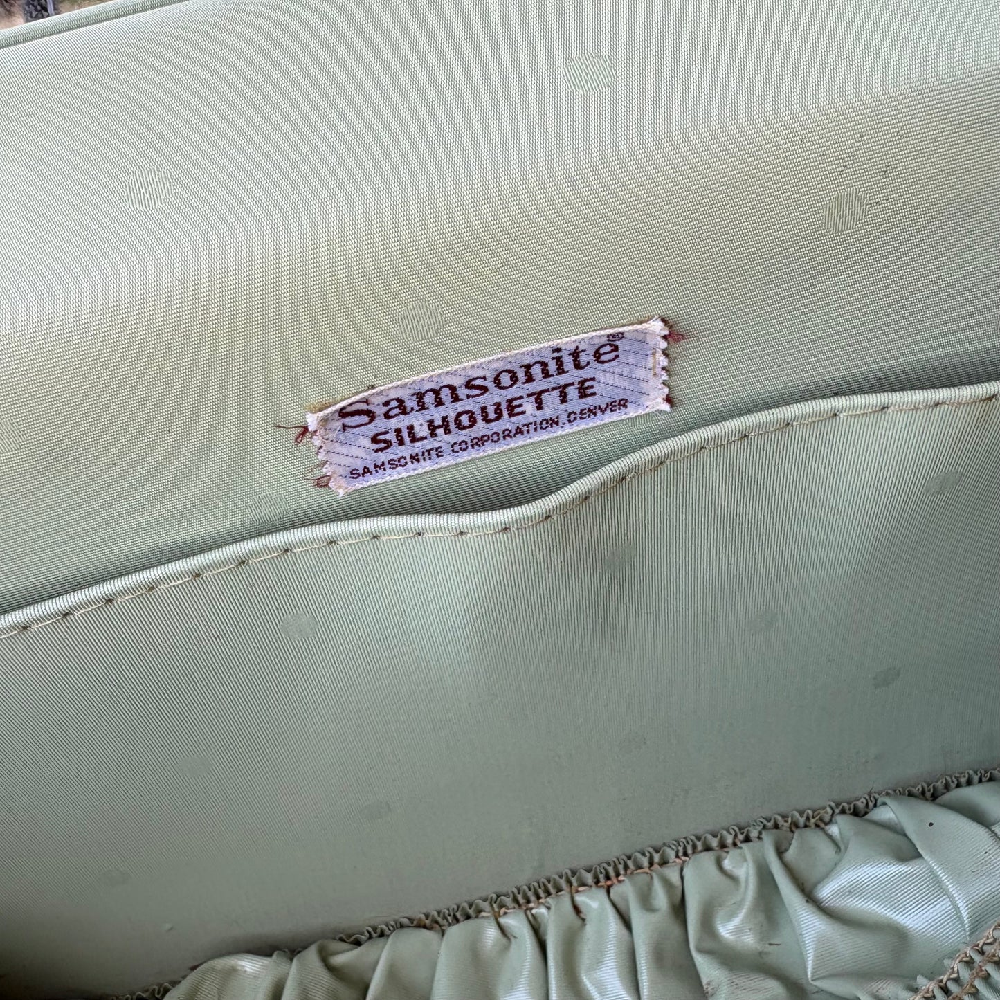 【1960s USA vintage】Samsonite Train Case