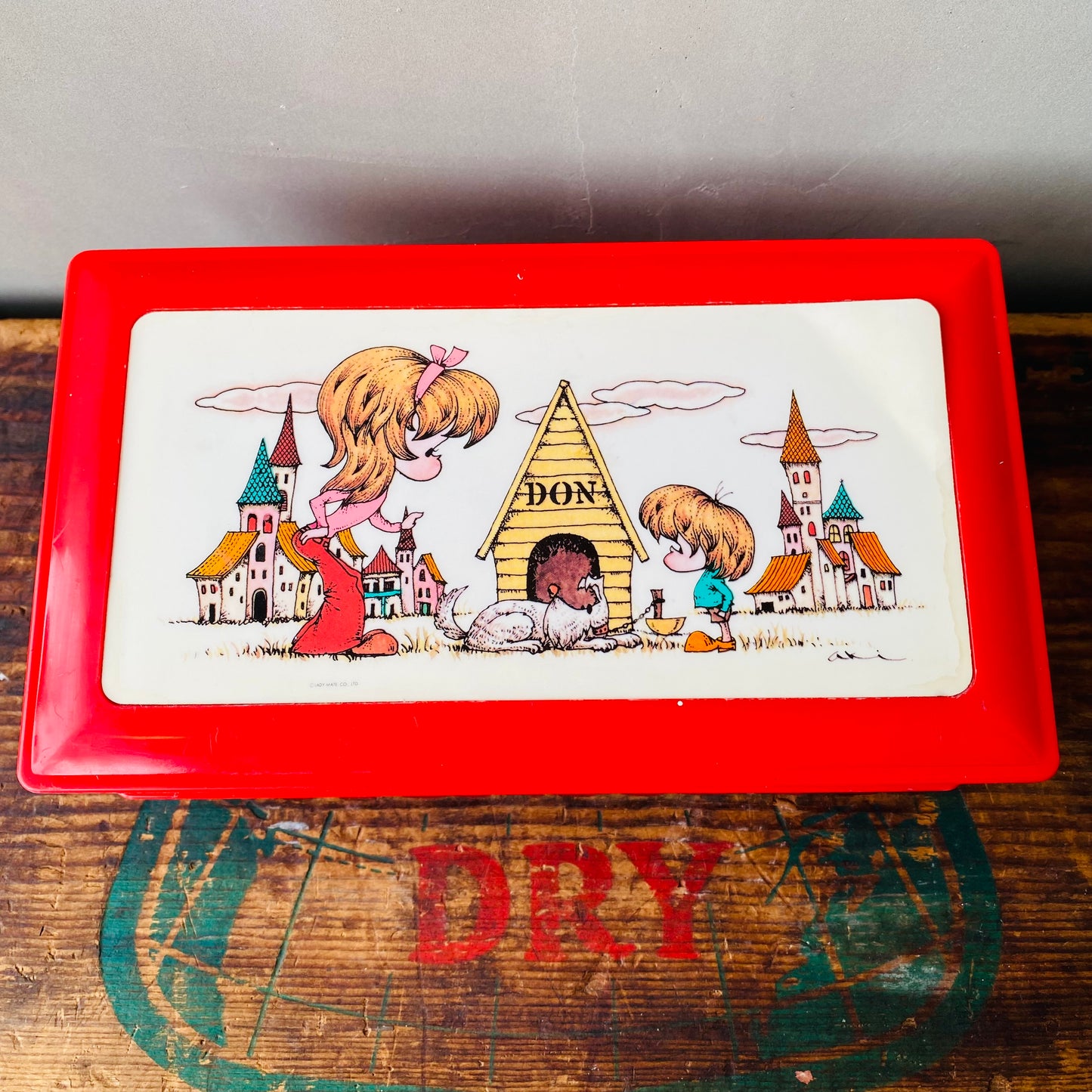 【1970s-1980s vintage】LADY-MATE orgel jewelry box