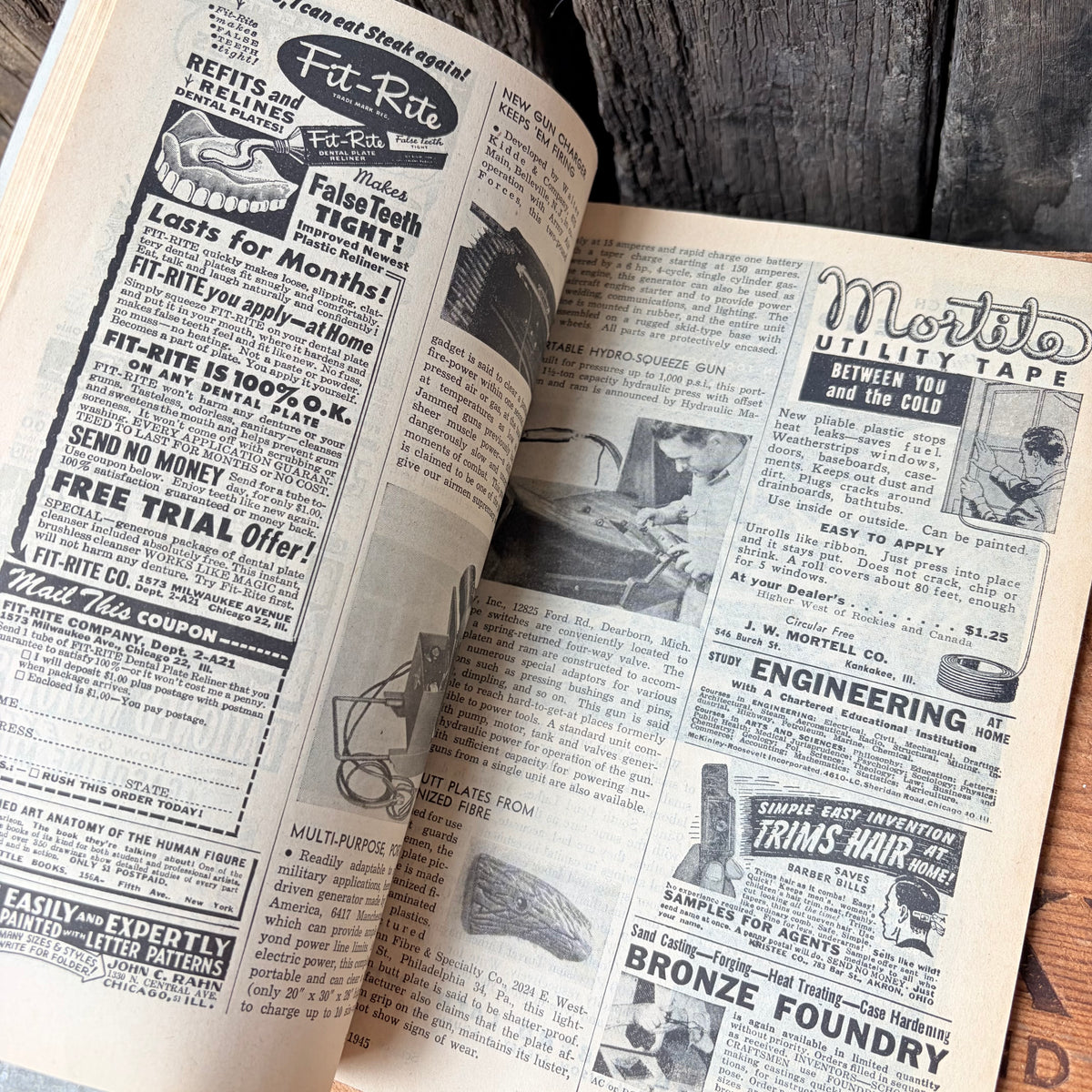 【1940s USA vintage】SCIENCE and MECHANICS FEBRUARY 1945