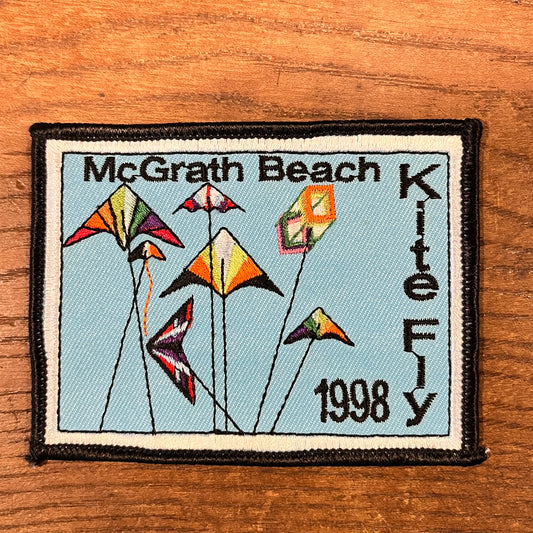 【USA vintage】ワッペン　McGrath Beach Kite Fly
