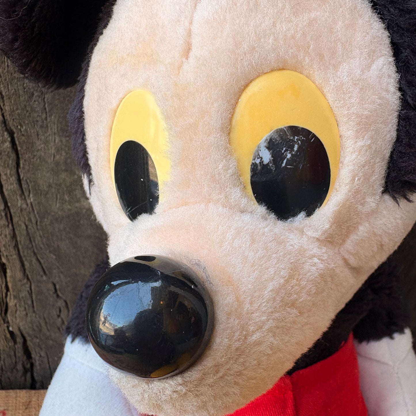 【1980s USA vintage】Mickey Mouse Plush Doll HASBRO SOFTIES