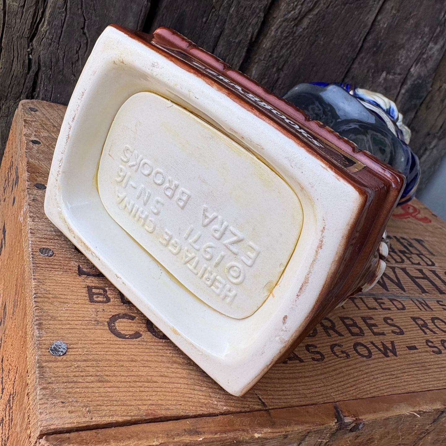 【1971 vintage】EZRA BROOKS “SEA CAPTAIN” Decanter