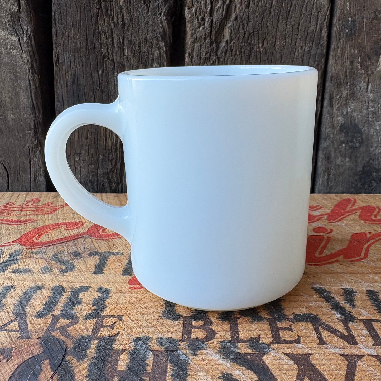 【USA vintage】HAZEL ATLAS mug cup White