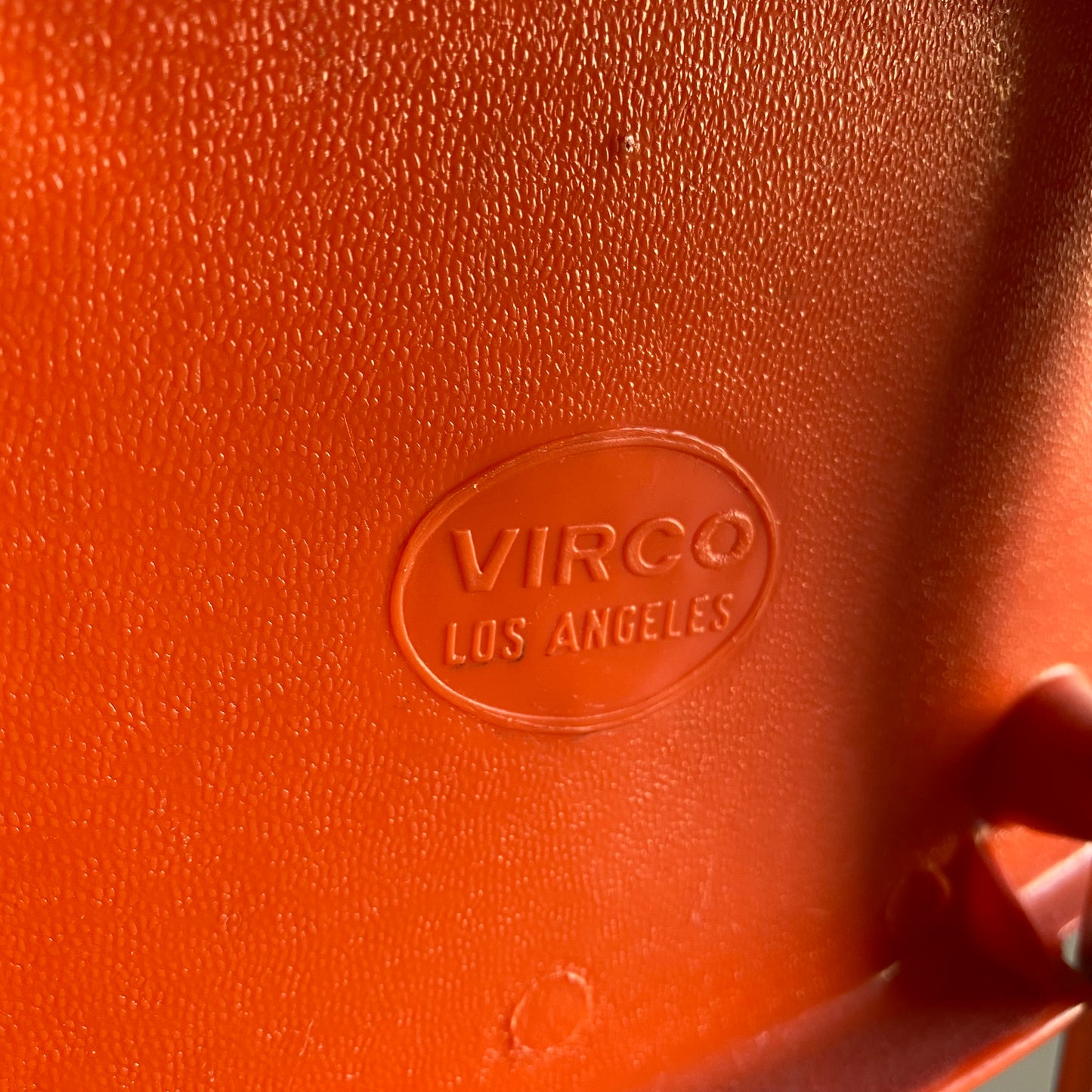 【USA vintage 】VIRCO kids chair orange M