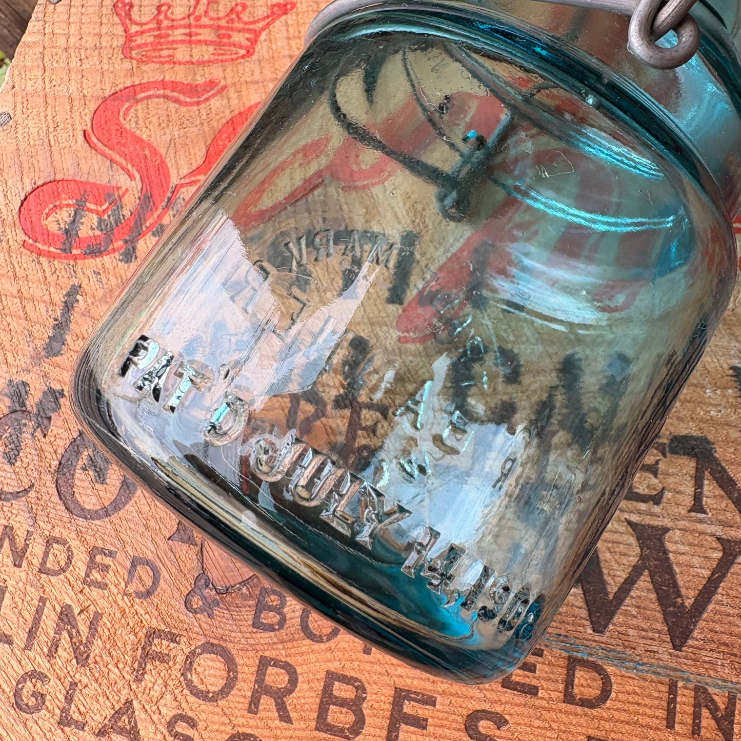 【USA vintage】BANNER WIDE MOUTH Fruit Jar