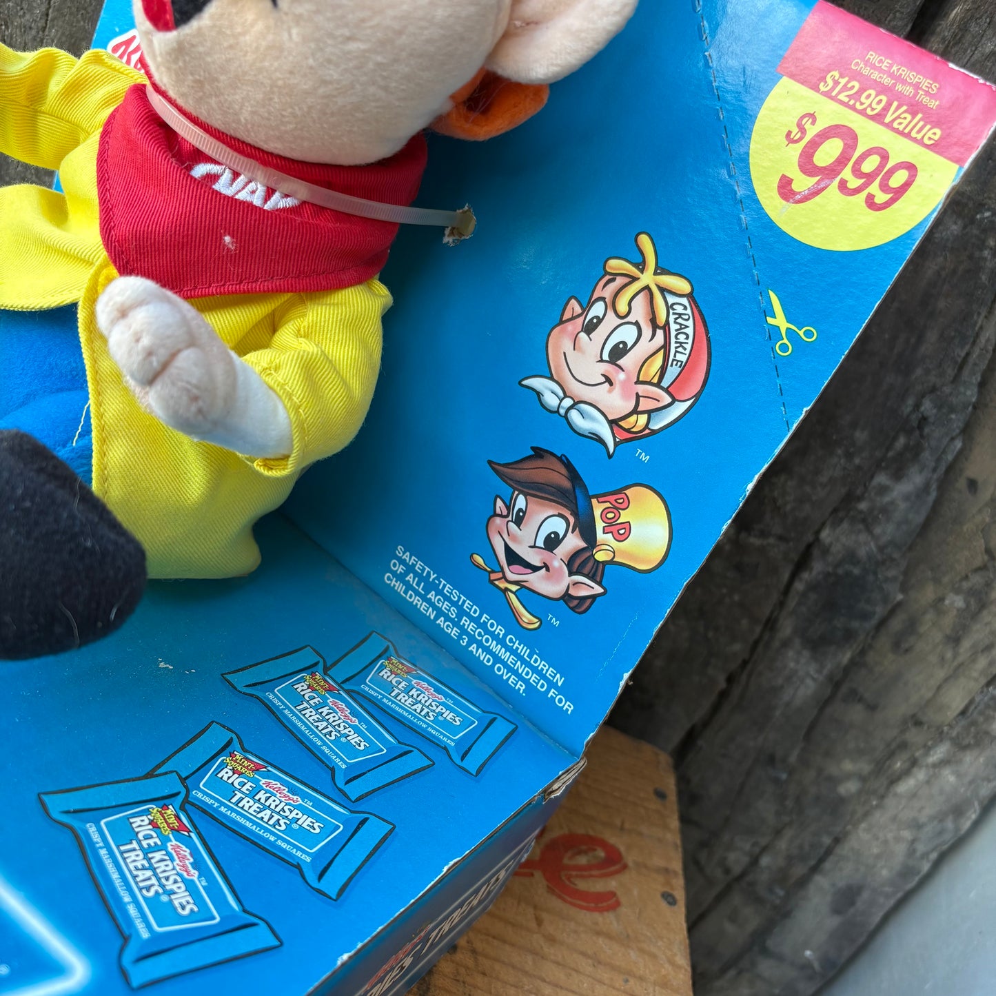 【1990s USA vintage】Kellogg’s Plush Toy SNAP