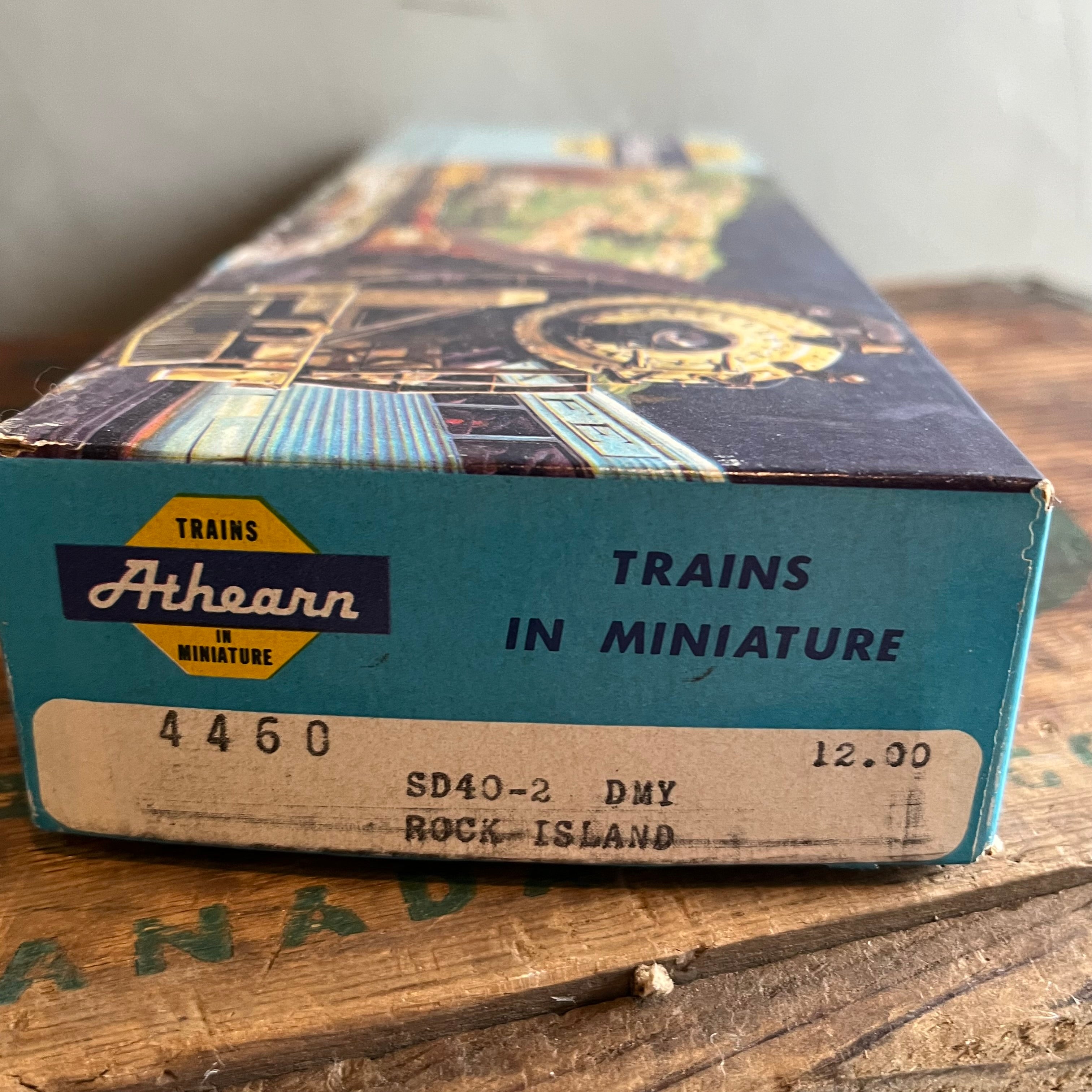 【USA vintage】Athearn 4460 ROCK ISLAND 蒸気機関車模型